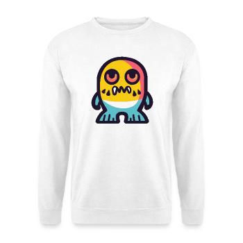 Robbe Zombie Halloween Zombie - Unisex Pullover - Weiß - Vorne