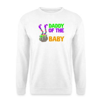 Sexe Révélation Halloween Papa en devenir - Sweat-shirt Unisexe - blanc - Devant