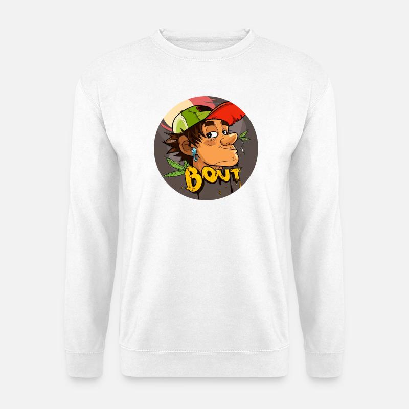 BOut Graffito - Sweat-shirt Unisexe - blanc