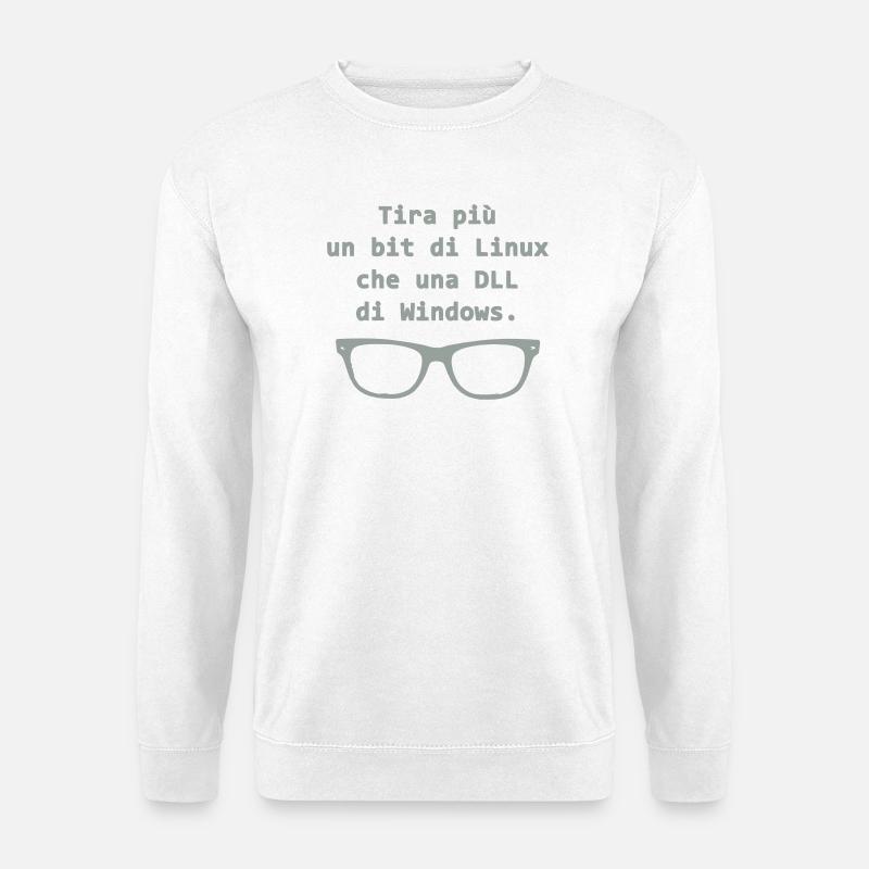 Linux - Unisex Sweatshirt - white