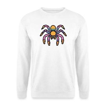Tarentule Halloween Zombie - Sweat-shirt Unisexe - blanc - Devant