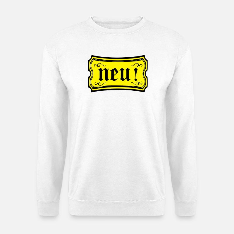 neu - Unisex Pullover - Weiß