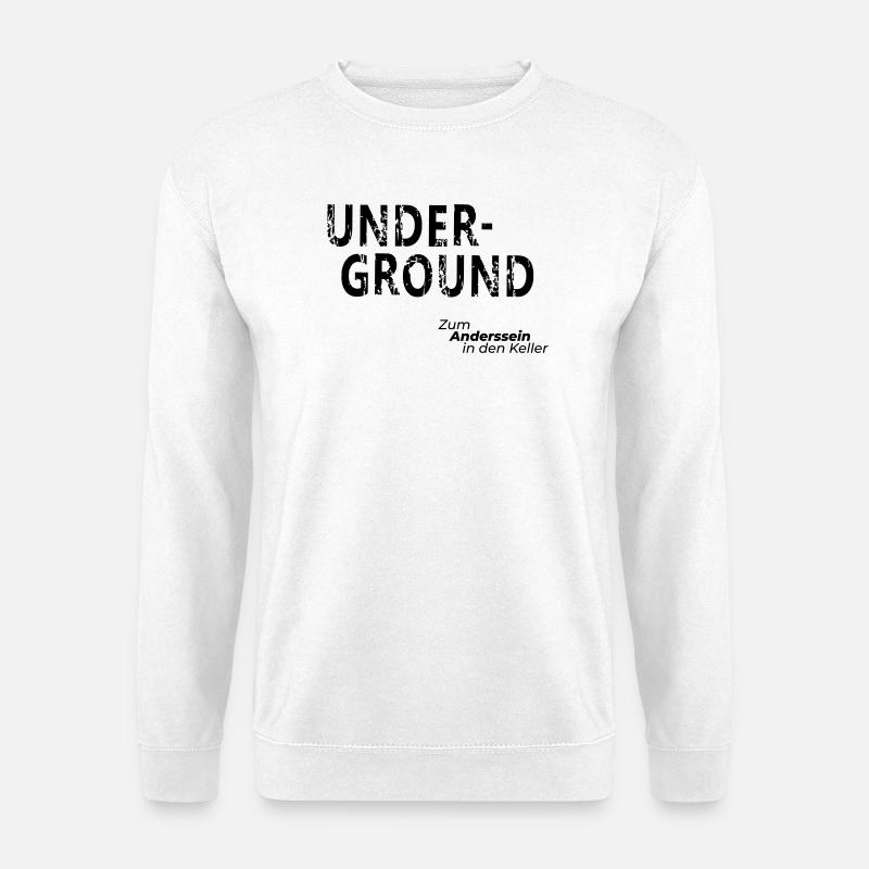 Underground - Unisex Pullover - Weiß
