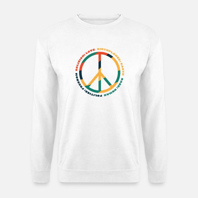 human rights - Unisex Sweatshirt - white
