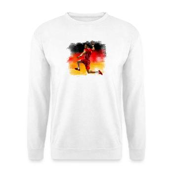 Handball - Sweat-shirt Unisexe - blanc - Devant