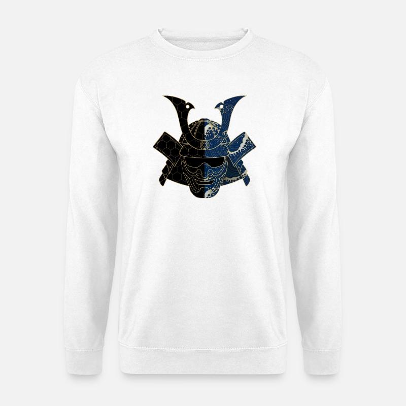 Shamurai Helm - Unisex Pullover - Weiß