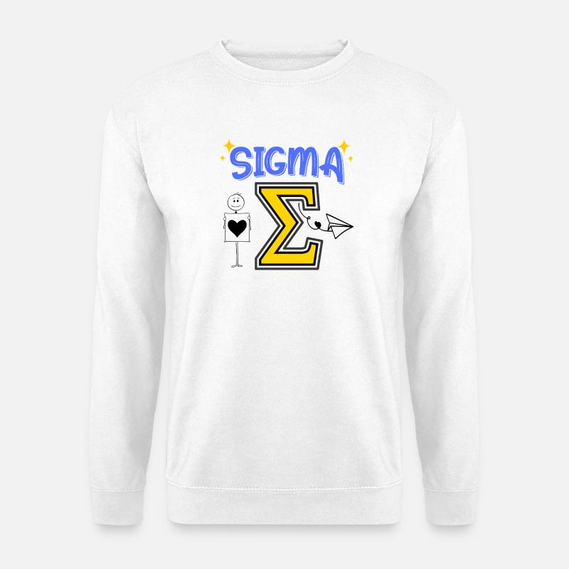 Sigma Jugend Worte - Unisex Pullover - Weiß