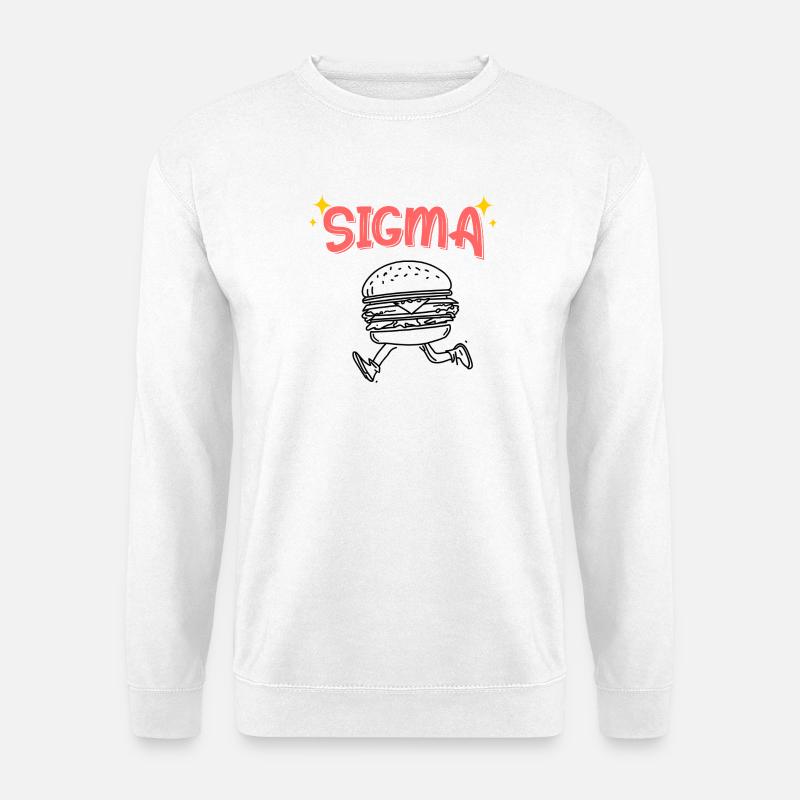 Sigma Burger Sprint - Unisex Sweatshirt - white
