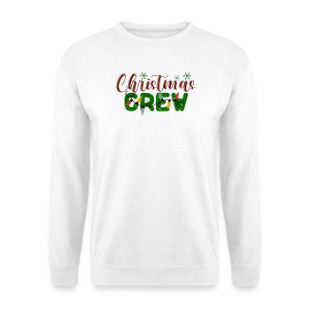 Christmas Crew Holiday Pattern - Unisex Sweatshirt - white - Front