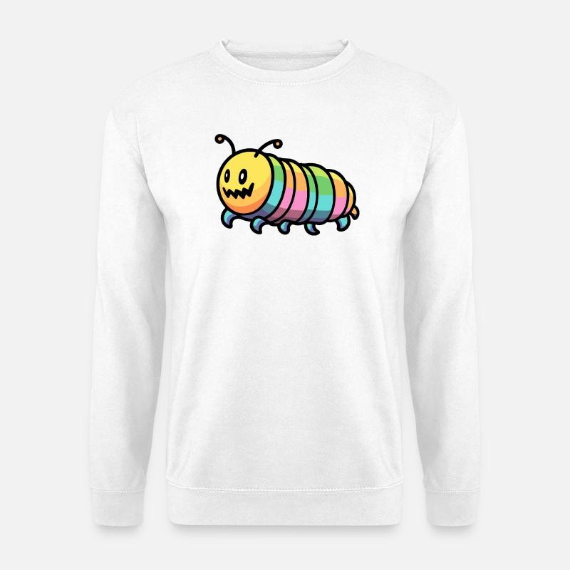 Wurm Halloween Zombie - Unisex Pullover - Weiß