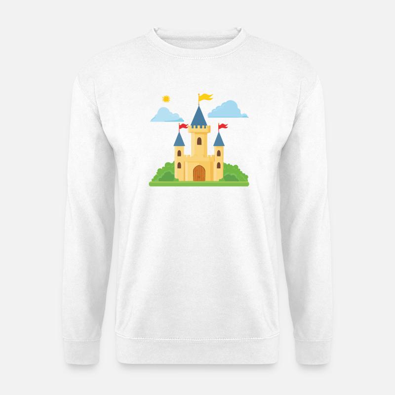 Schloss - Unisex Pullover - Weiß