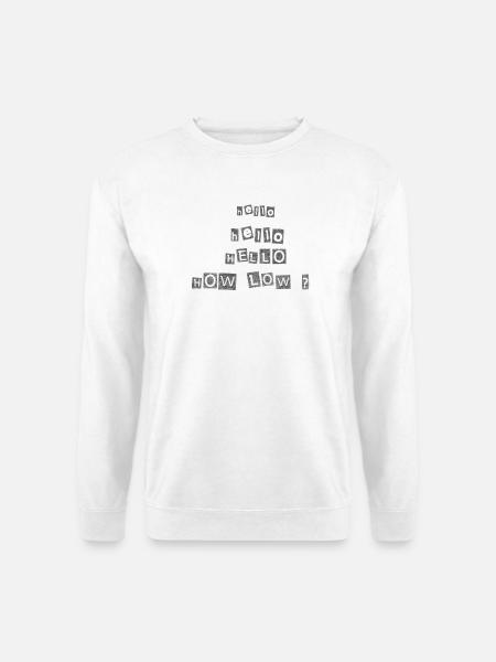 Riecht nach Hemdgeist - Unisex Pullover - Weiß