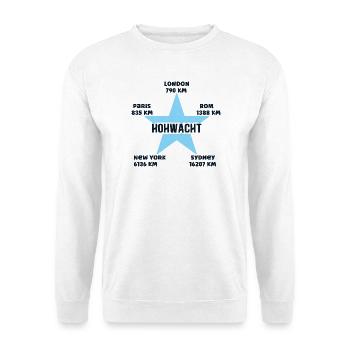 Hohwacht Urlaub Ostsee Küste Hohwachter Bucht - Unisex Pullover - Weiß - Vorne
