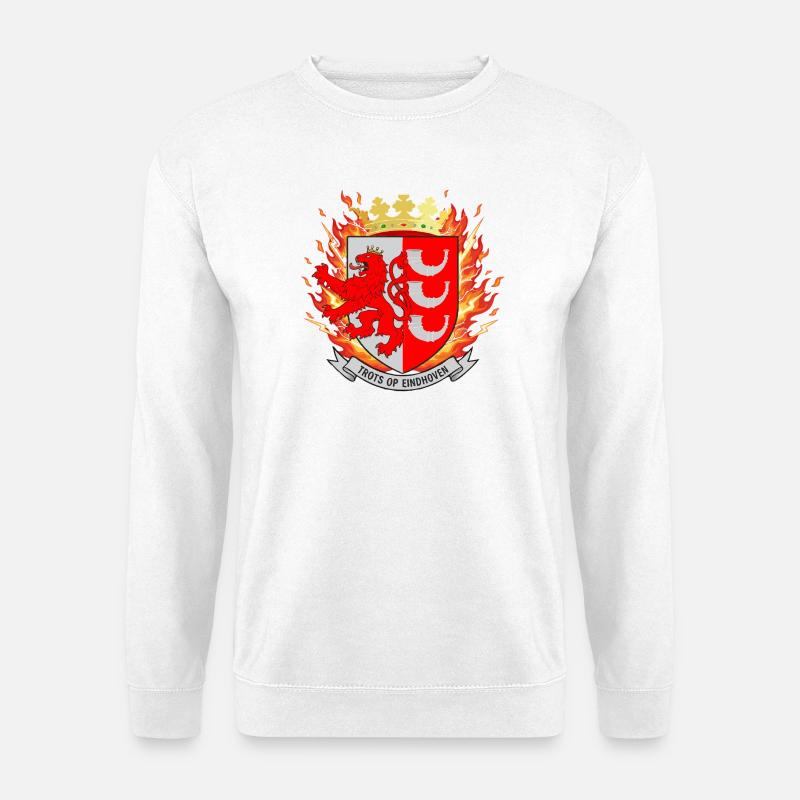 Stolz auf Eindhoven Emblem - Unisex Pullover - Weiß