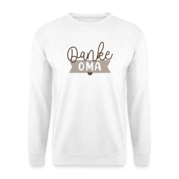 Merci Cadeau de grand-mère pour la meilleure grand-mère - Sweat-shirt Unisexe - blanc - Devant