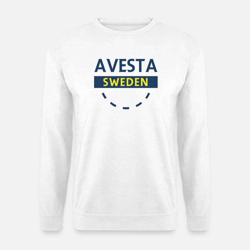 AvestA Schweden Emblem - Unisex Pullover - Weiß