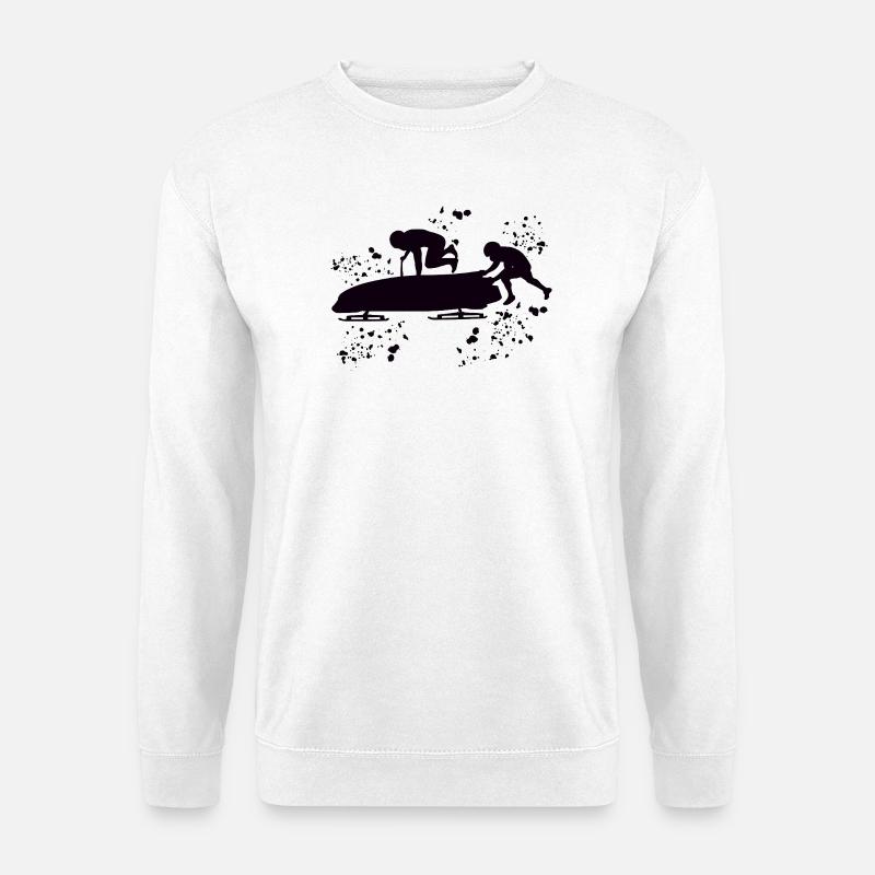 Bobsleigh Two-man Bobsleigh - Unisex Sweatshirt - white