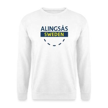 Alingsås Sweden Signboard - Unisex Sweatshirt - white - Front