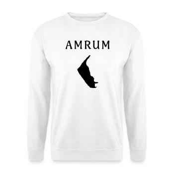 Amrum – Mer du Nord pour vous - Sweat-shirt Unisexe - blanc - Devant