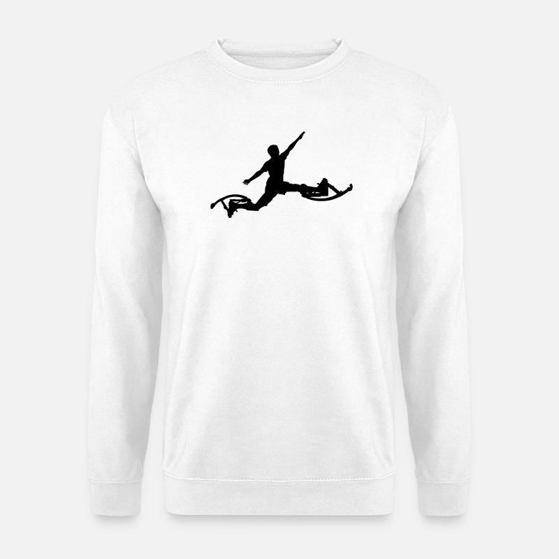 Sprung - Unisex Pullover - Weiß