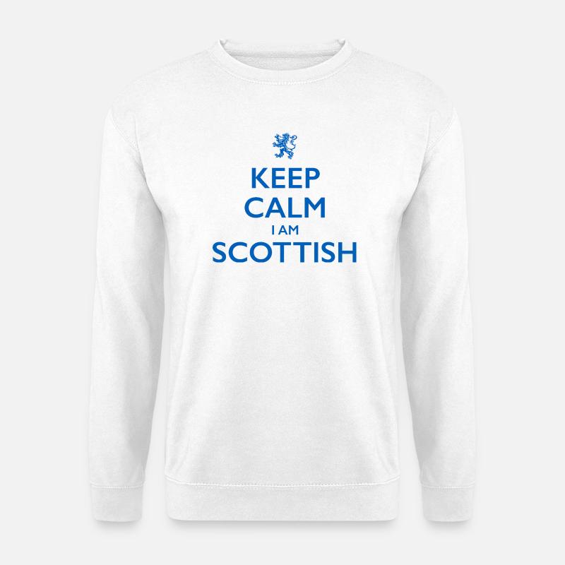 Scottish Scot Schottland - Unisex Pullover - Weiß