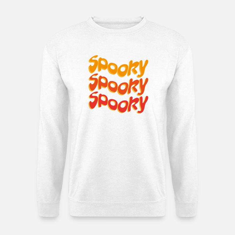 Halloween Spooky - Unisex Pullover - Weiß