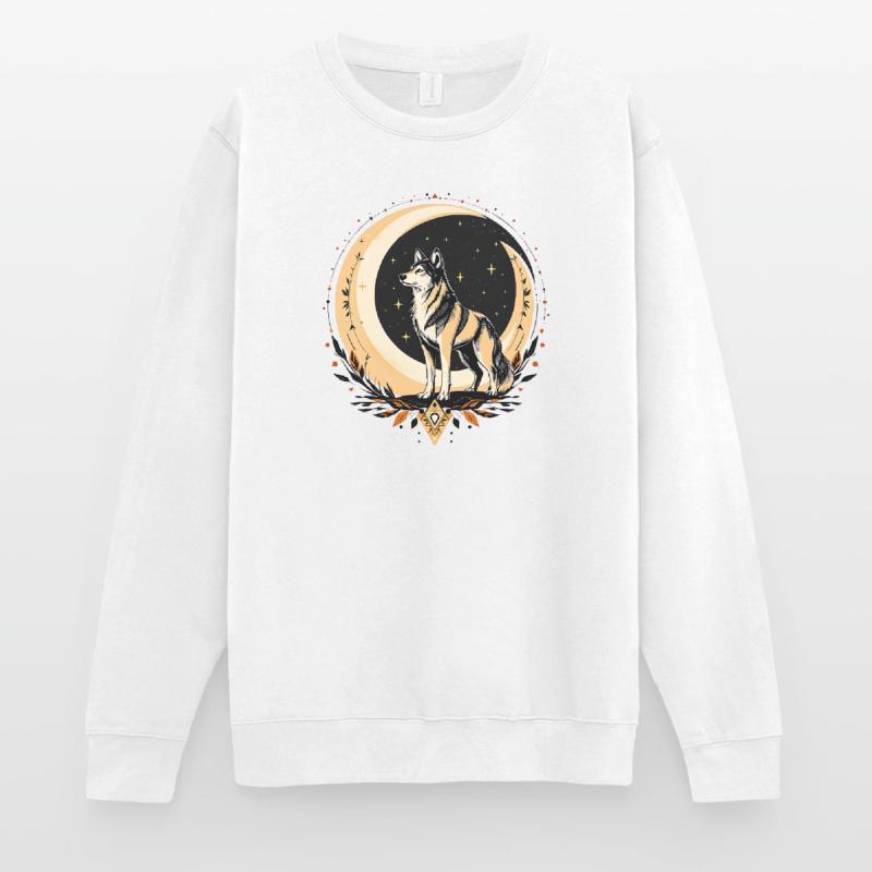 Boho Wolf Unisex Sweatshirt