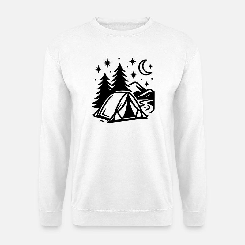 Wild Zelten - Unisex Pullover - Weiß