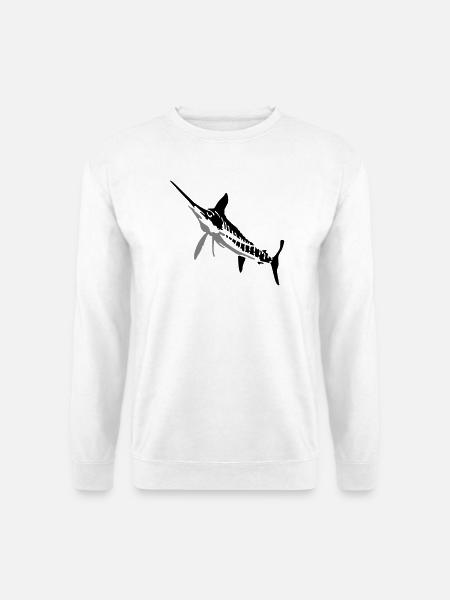 Speerfisch - Unisex Pullover - Weiß