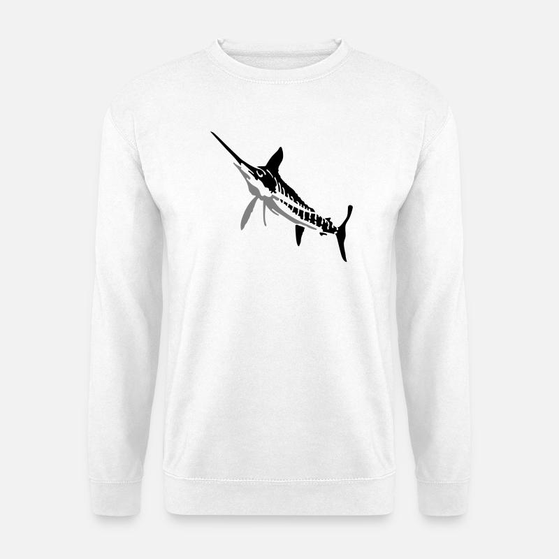 Speerfisch - Unisex Pullover - Weiß