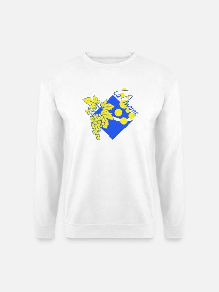 Logo revisited the Marne - Unisex Sweatshirt - white