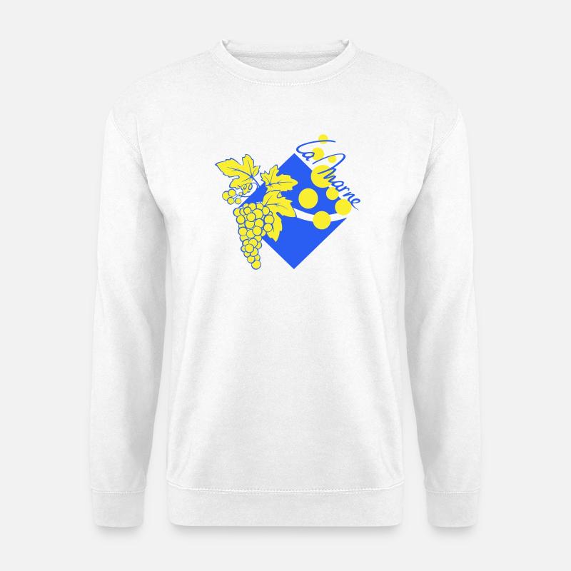 Logo revisited the Marne - Unisex Sweatshirt - white