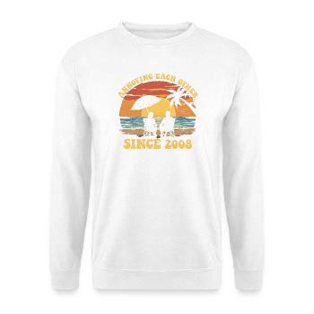 Wir nerven uns gegenseitig seit 2008 - Unisex Pullover - Weiß - Vorne