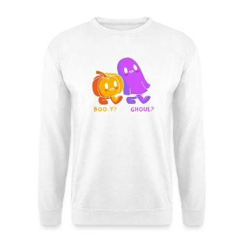 Halloween Gender Reveal - Unisex Sweatshirt - white - Front