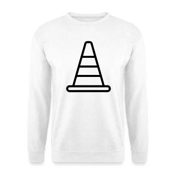 Kegel - Unisex Pullover - Weiß - Vorne