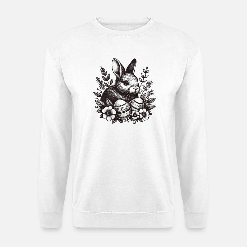Easter Bunny - Unisex Sweatshirt - white