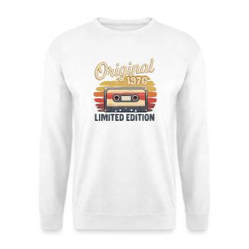 Original 1976 Limited Edition Cassette 50. - Unisex Sweatshirt - white - Front