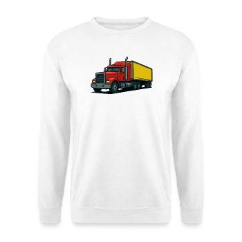 Truck - Unisex Sweatshirt - white - Front