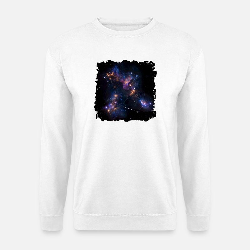 Star Web Constellation - Unisex Sweatshirt - white