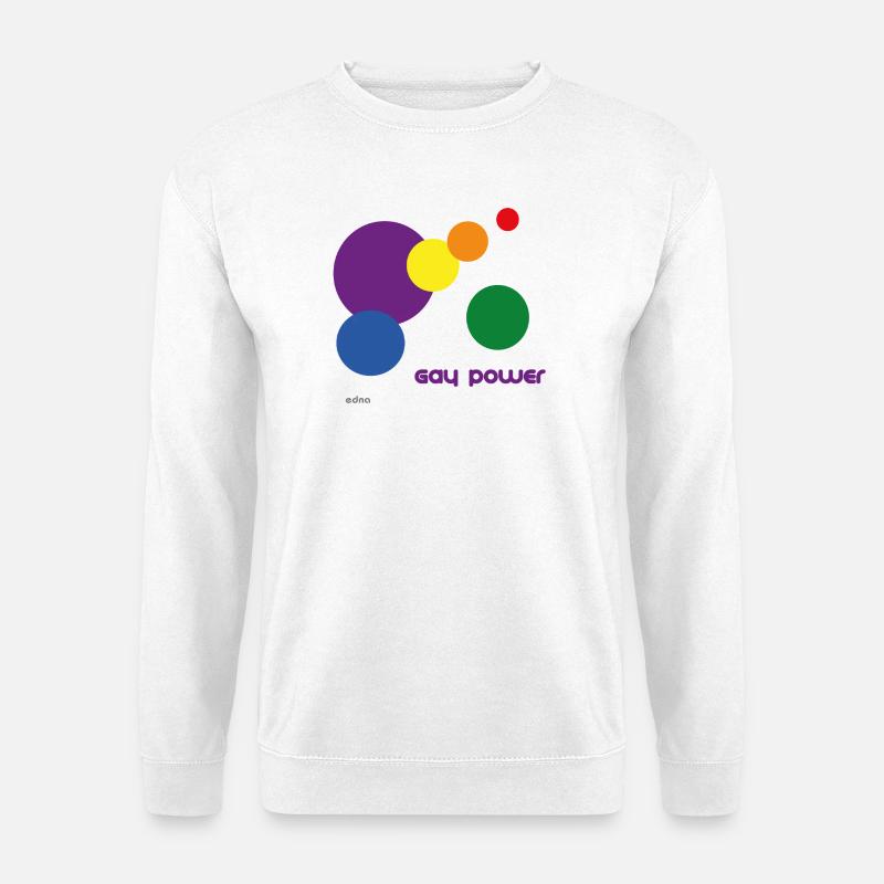 LGTBI LUFTBALLONS - Unisex Pullover - Weiß