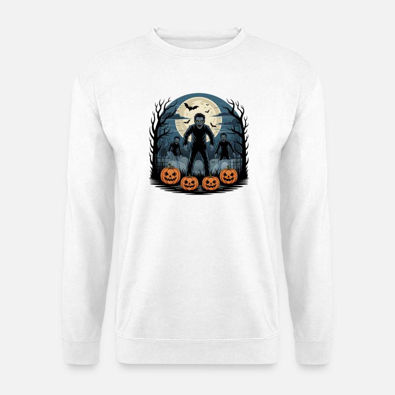Zombie Halloween - Unisex Pullover - Weiß