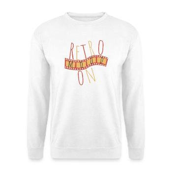 Ambiance rétro – Style vintage - Sweat-shirt Unisexe - blanc - Devant