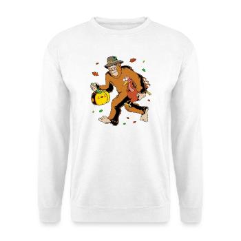Thanksgiving Père Papa Grand-père Papy - Sweat-shirt Unisexe - blanc - Devant