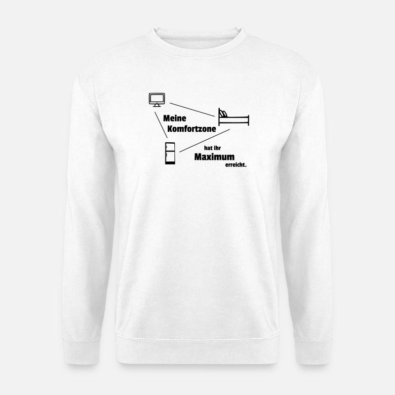 Komfortzone - Unisex Pullover - Weiß