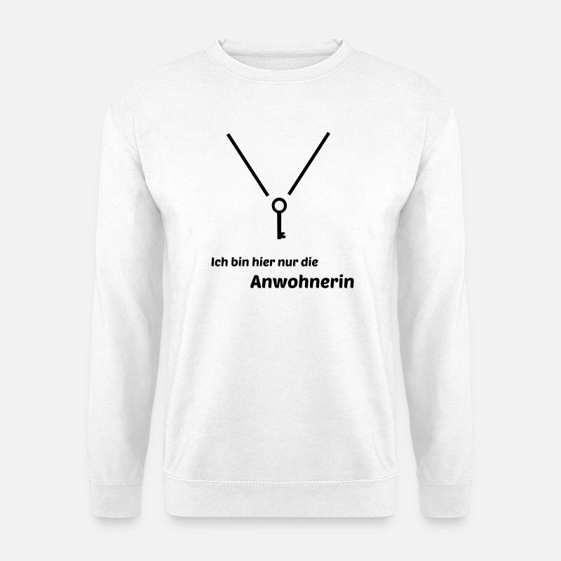Anwohnerin - Unisex Pullover - Weiß