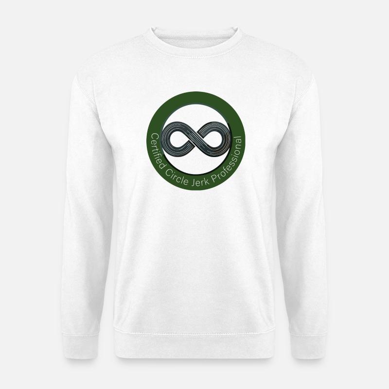 Certified Circle Jerk Professional - Unisex Pullover - Weiß