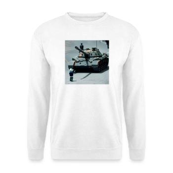 Grenouille de la résistance de Portland - États-Unis Tianmen Square T-Sh - Sweat-shirt Unisexe - blanc - Devant