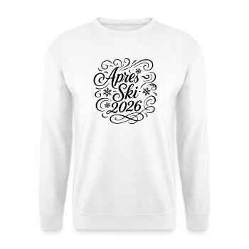 Apres Ski 2026 Party - Unisex Pullover - Weiß - Vorne