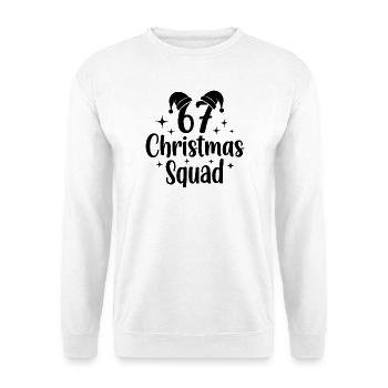 67 Christmas Squad - Unisex Sweatshirt - white - Front