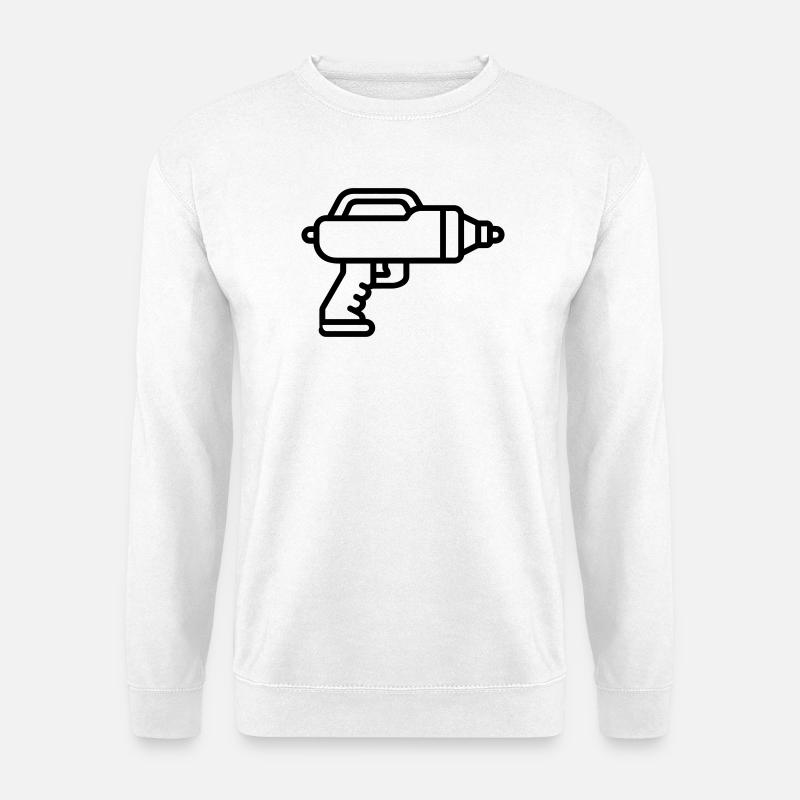 Wasserpistole - Unisex Pullover - Weiß